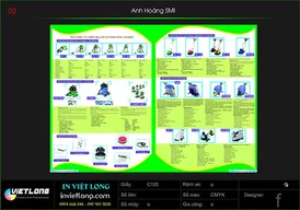 Mẫu tờ rơi CTY Anh Hoàng SMI