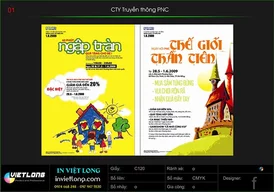 Mẫu tờ rơi CTY truyền thông PNC
