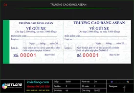 Mẫu Vé xe CĐ ASEAN