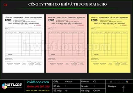 Mẫu phiếu nhập xuất CTY ECHO