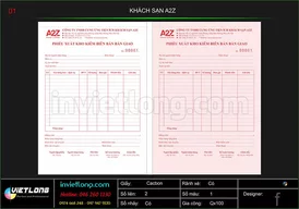 Mẫu phiếu xuất kho CTY A2z