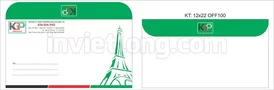 Mẫu phong bì công ty Kim Gia Phú