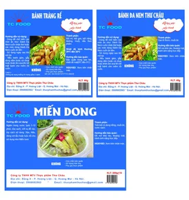 Mẫu tem decal thực phẩm