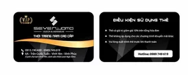 MẪU THẺ VIP THỜI TRANG NAM CAO CẤP