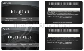 Mẫu thẻ VIP Dimond CLUB