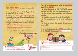 Mẫu tờ rơi Jaxtina