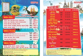 Mẫu tờ rơi Opentour