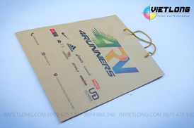 Túi giấy kraft việt trì nâu