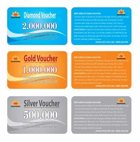 MẪU THẺ NHỰA VOUCHER ĐẠI VIỆT