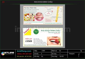 Mẫu Voucher Nha Khoa Minh Châu