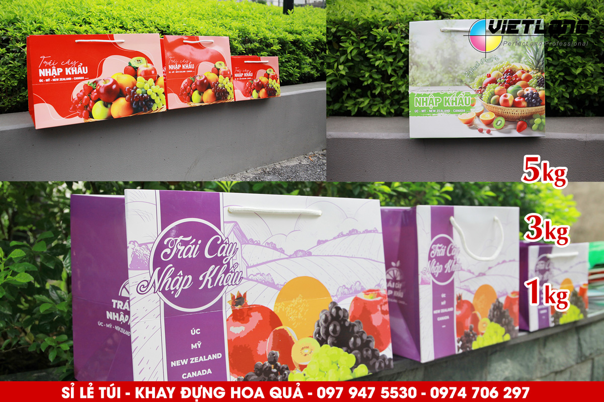 bảng giá túi đựng hoa quả đẹp rẻ chất lượng
