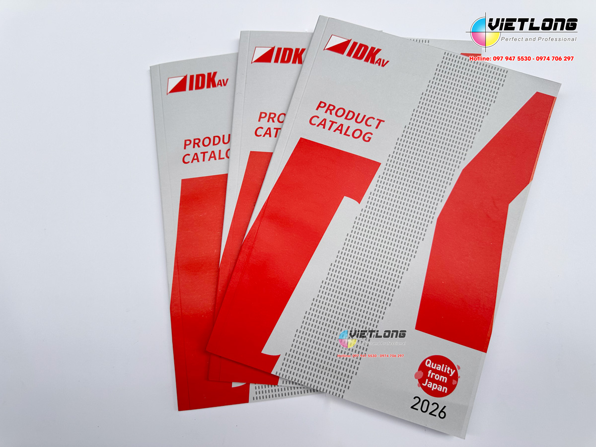 In catalogue máy offset công nghiệp