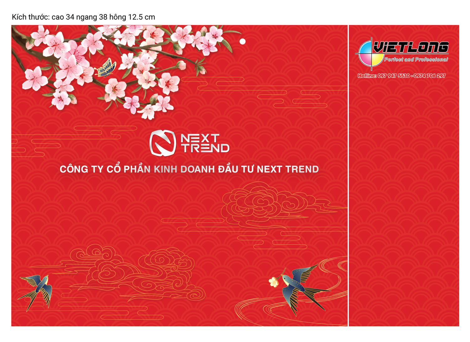 Công ty in túi giấy đựng quà Tết