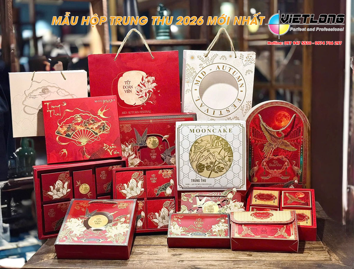Mẫu vỏ hộp bánh trung thu 2026