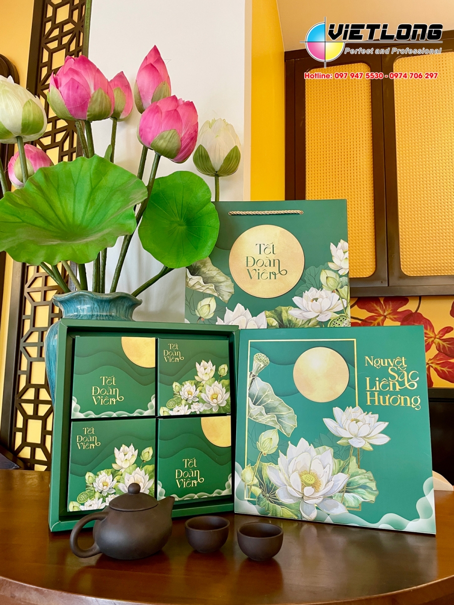 Thiết kế vỏ hộp bánh trung thu ấn tượng