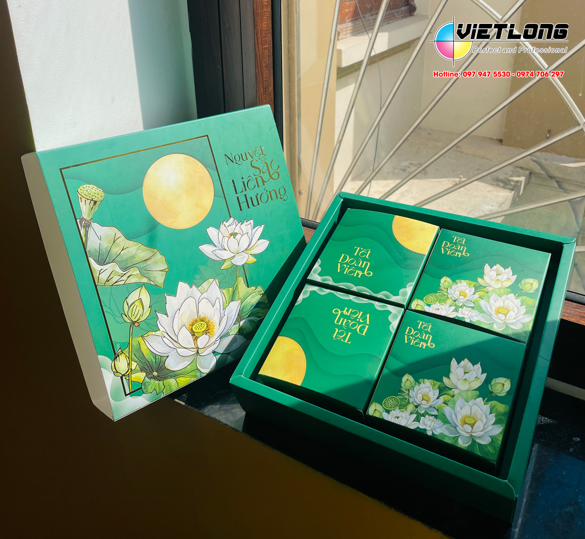 Hộp diêm ép kim phủ UV đặc sắc