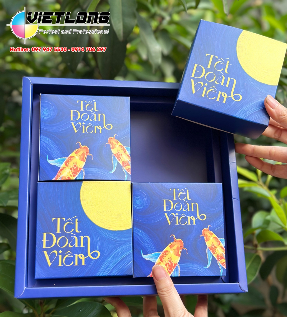 Mẫu vỏ hộp trung thu 2025 ấn tượng
