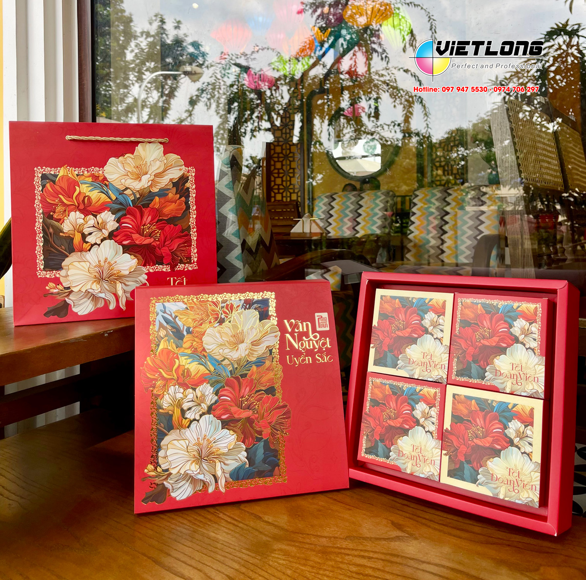 Combo 5 chi tiết vỏ hộp bánh trung thu 2025 cao cấp