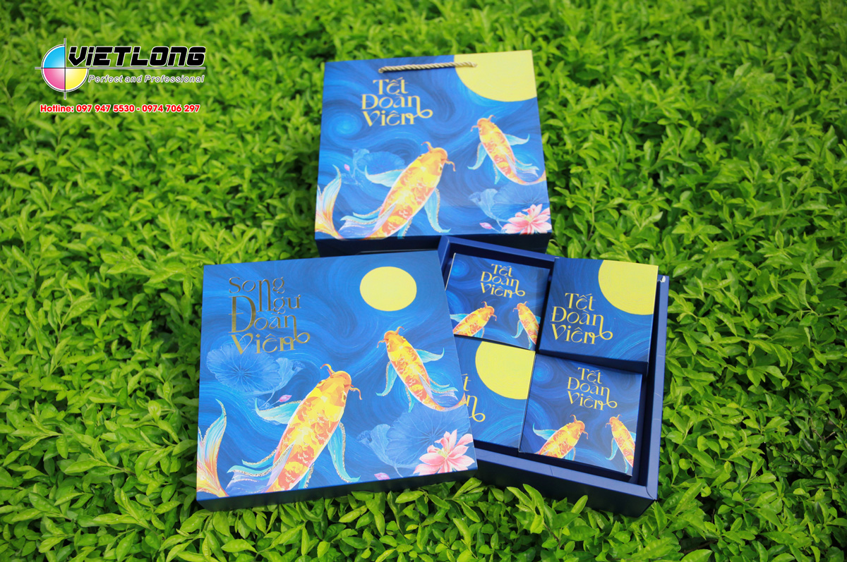 sỉ lẻ vỏ hộp bánh trung thu 2025 mẫu cá