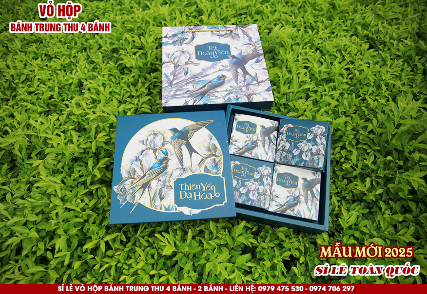 Vỏ hộp trung thu Thiên Yến Dạ Hoa