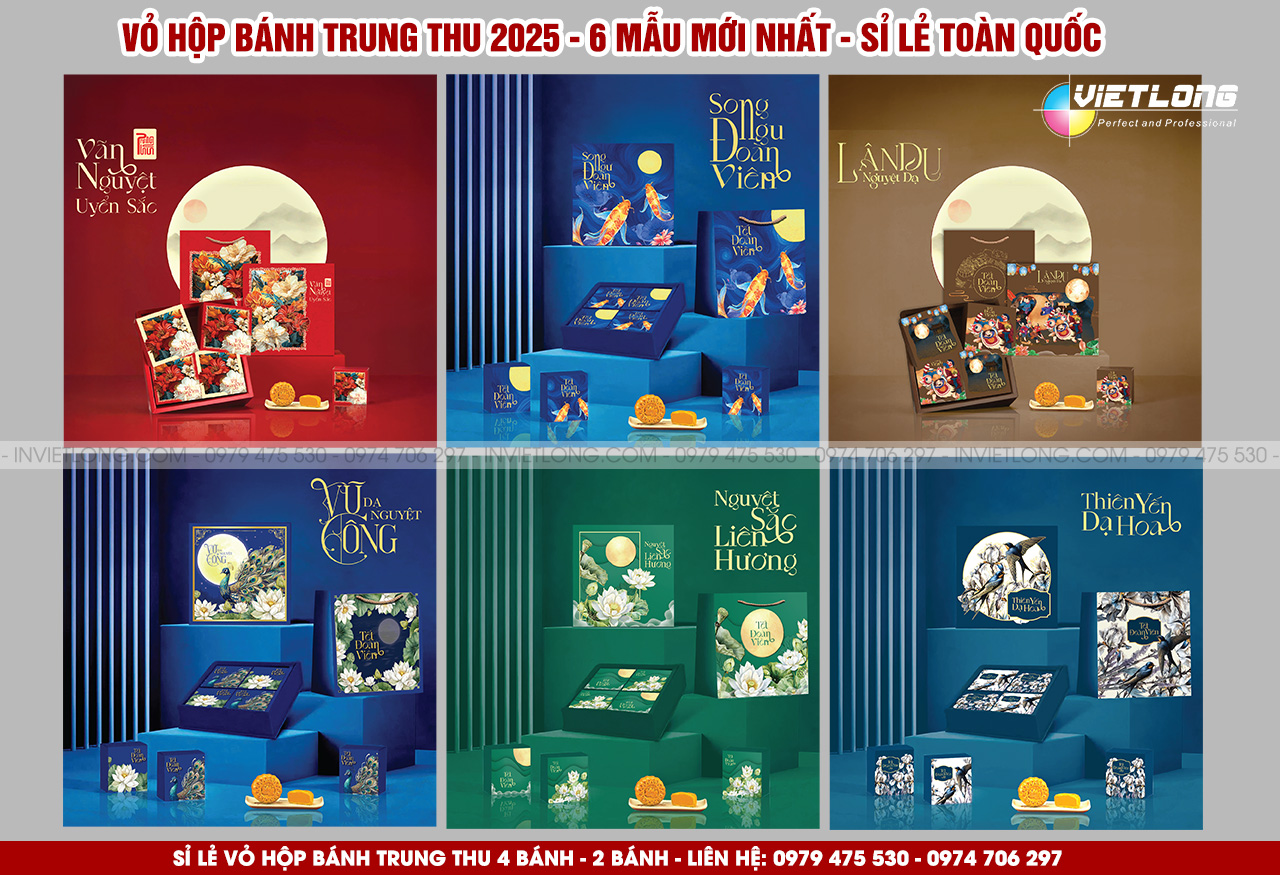 Sỉ lẻ vỏ hộp bánh trung thu 2025 giá rẻ 