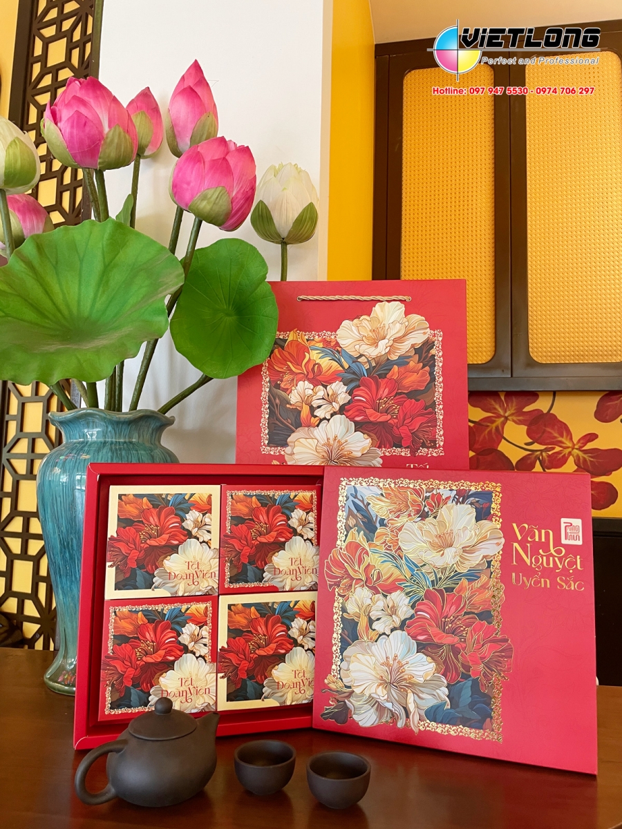 Sỉ lẻ vỏ hộp bánh trung thu 2025 ấn tượng mọi góc nhìn