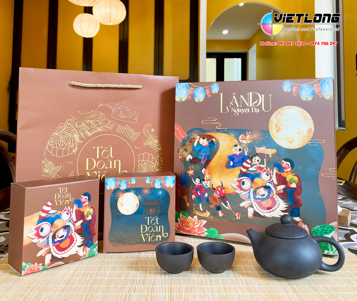 Mẫu vỏ hộp bánh trung thu bán sẵn
