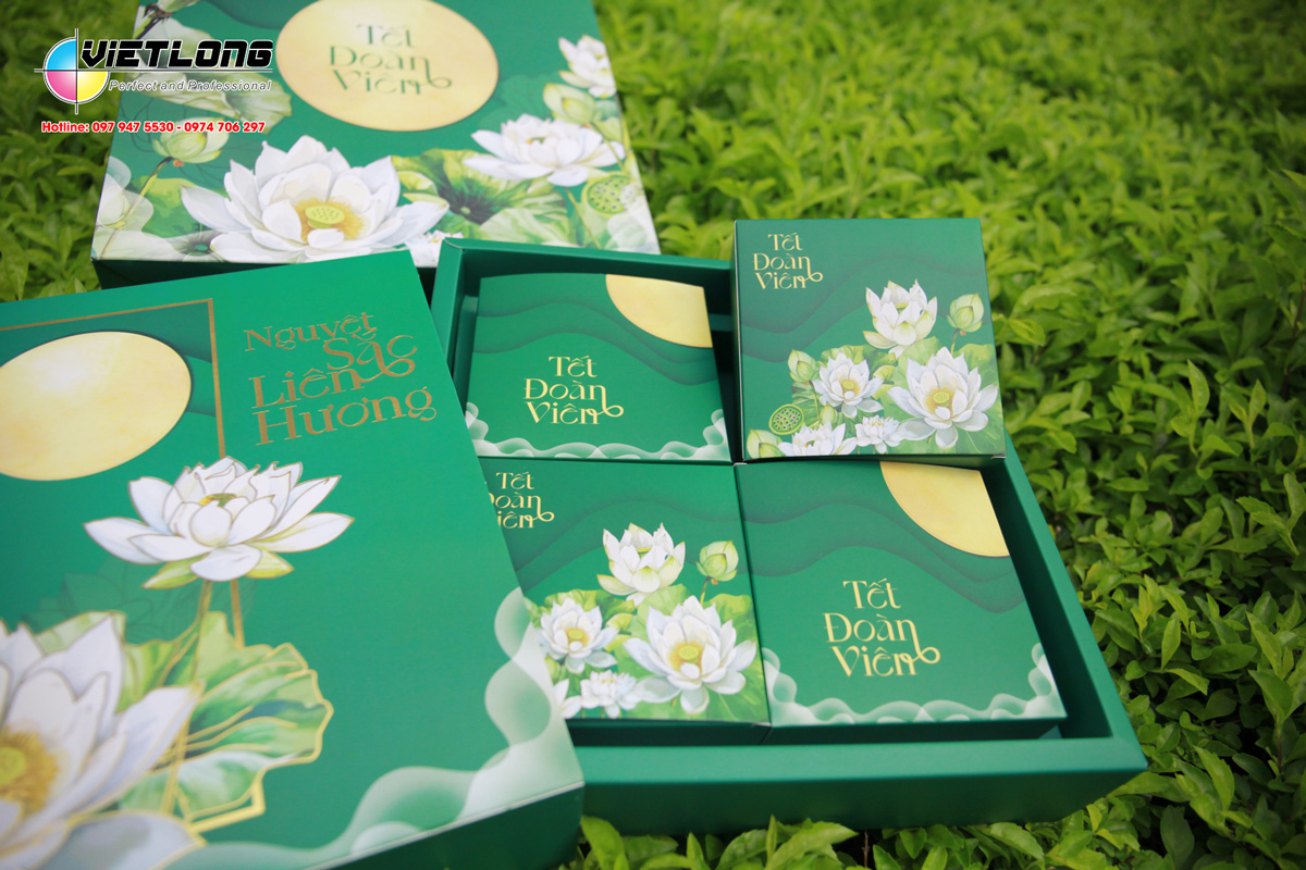 Chi tiết vỏ hộp bánh trung thu 2025