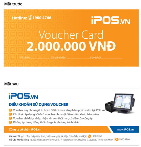 mẫu voucher công ty công nghệ