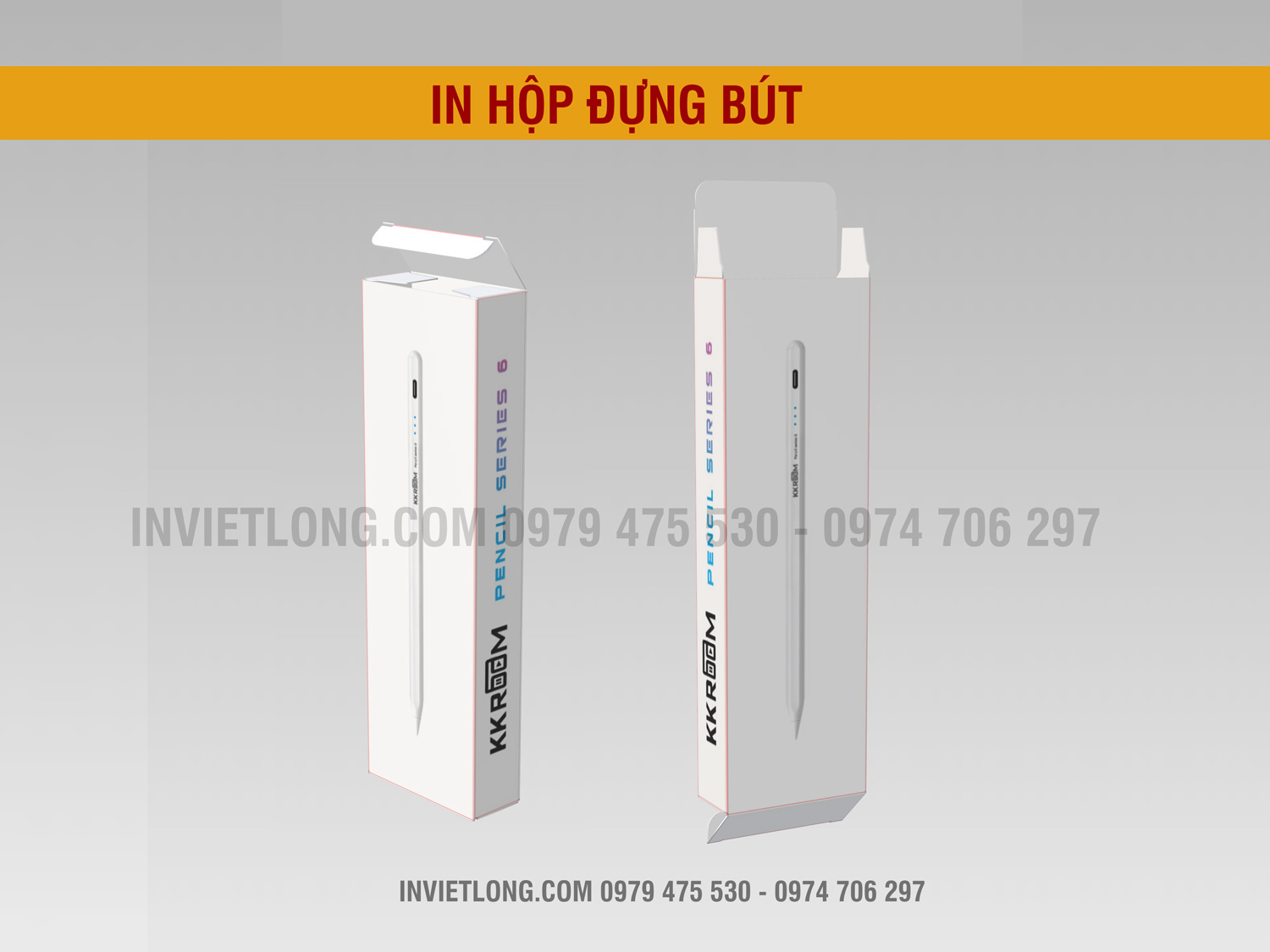 in hộp đựng bút điện tử