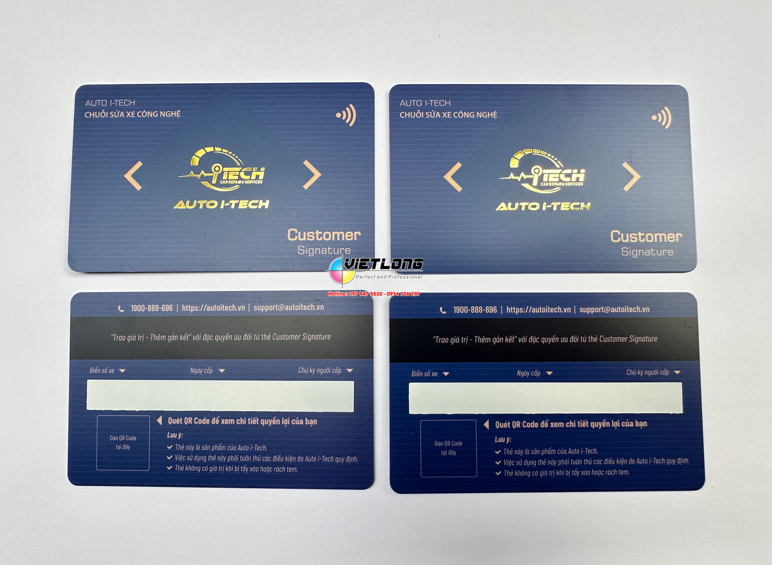 In thẻ nhựa PVC, thẻ VIP