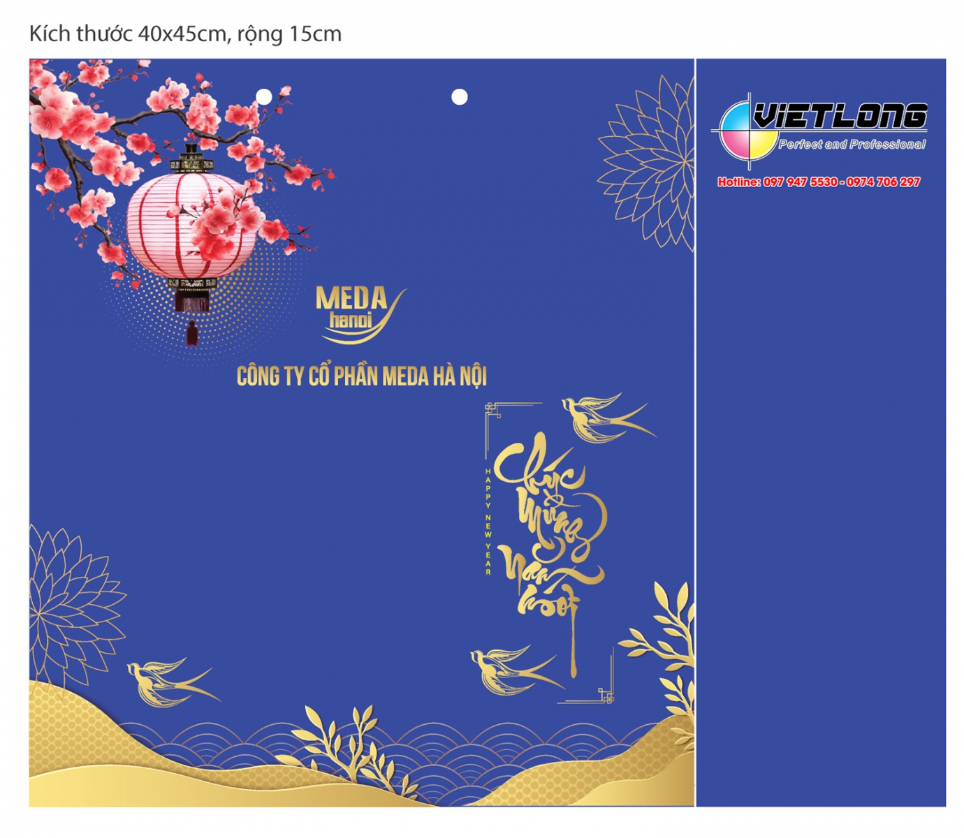 In túi đựng quà tết nhanh rẻ