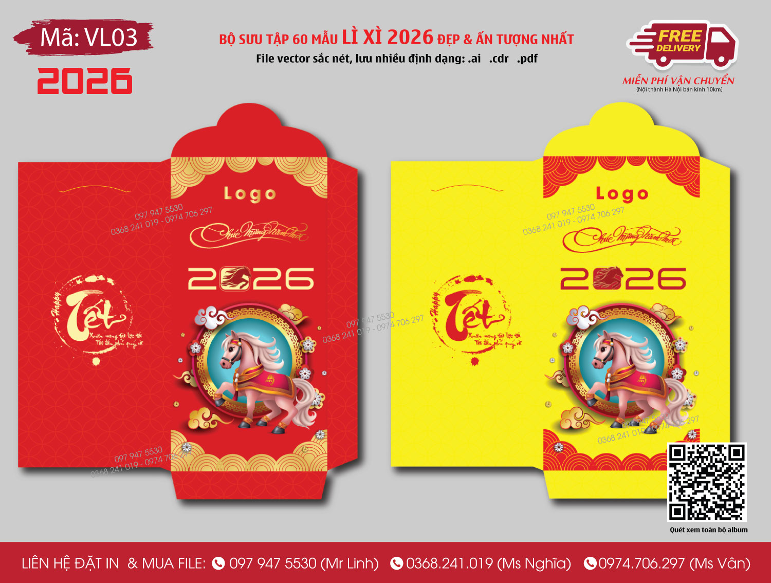 Công ty in bao lì xì Tết 2026 chuyên nghiệp
