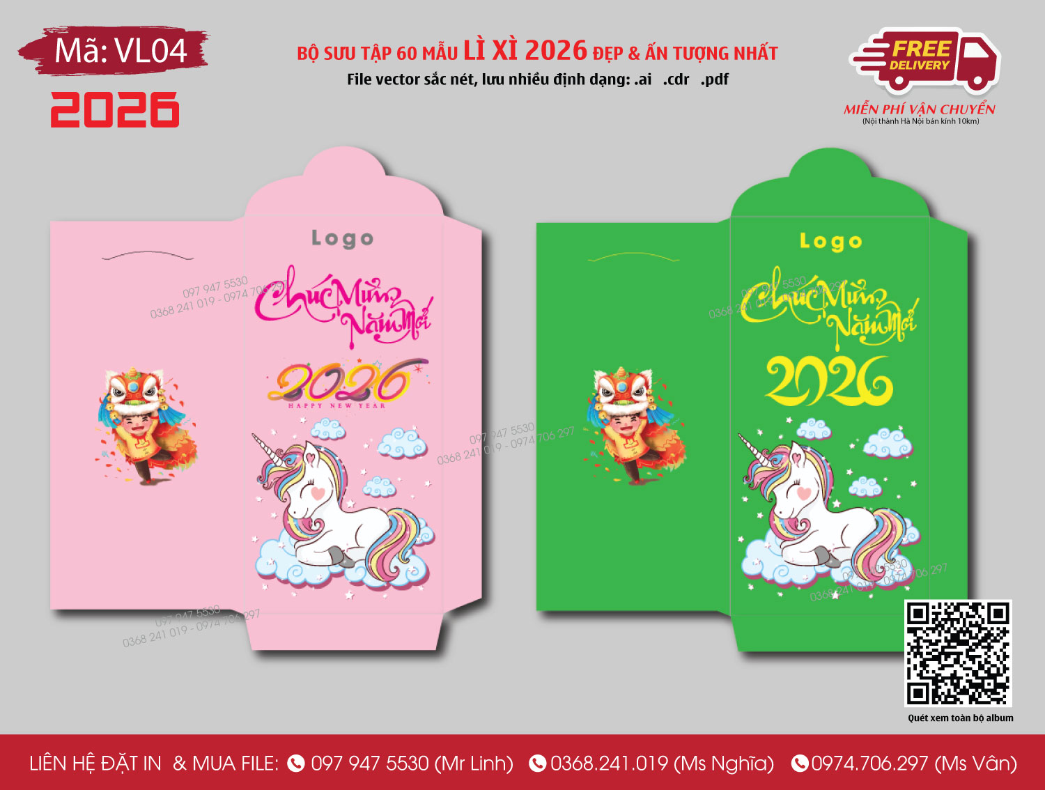 Xưởng in lì xì 2026 giá tốt cạnh tranh