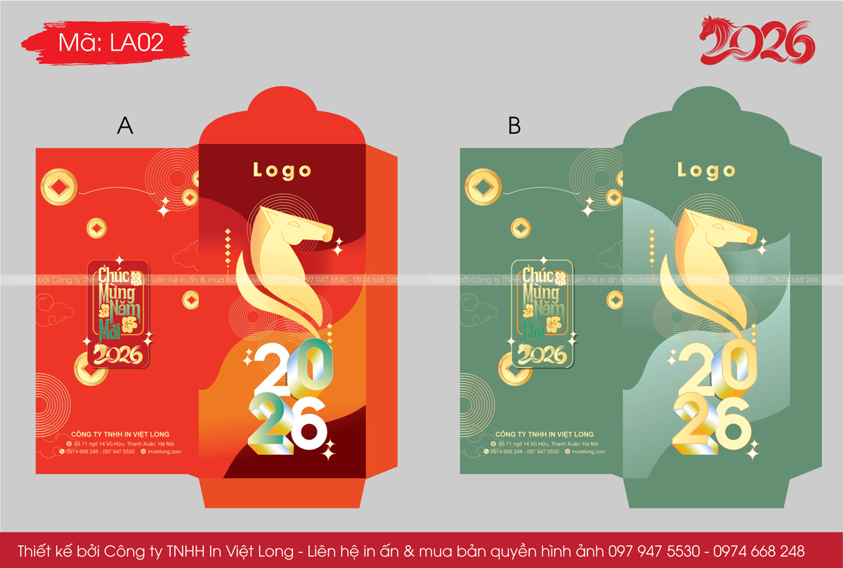 Công ty in bao lì xì Tết xuất hóa đơn VAT