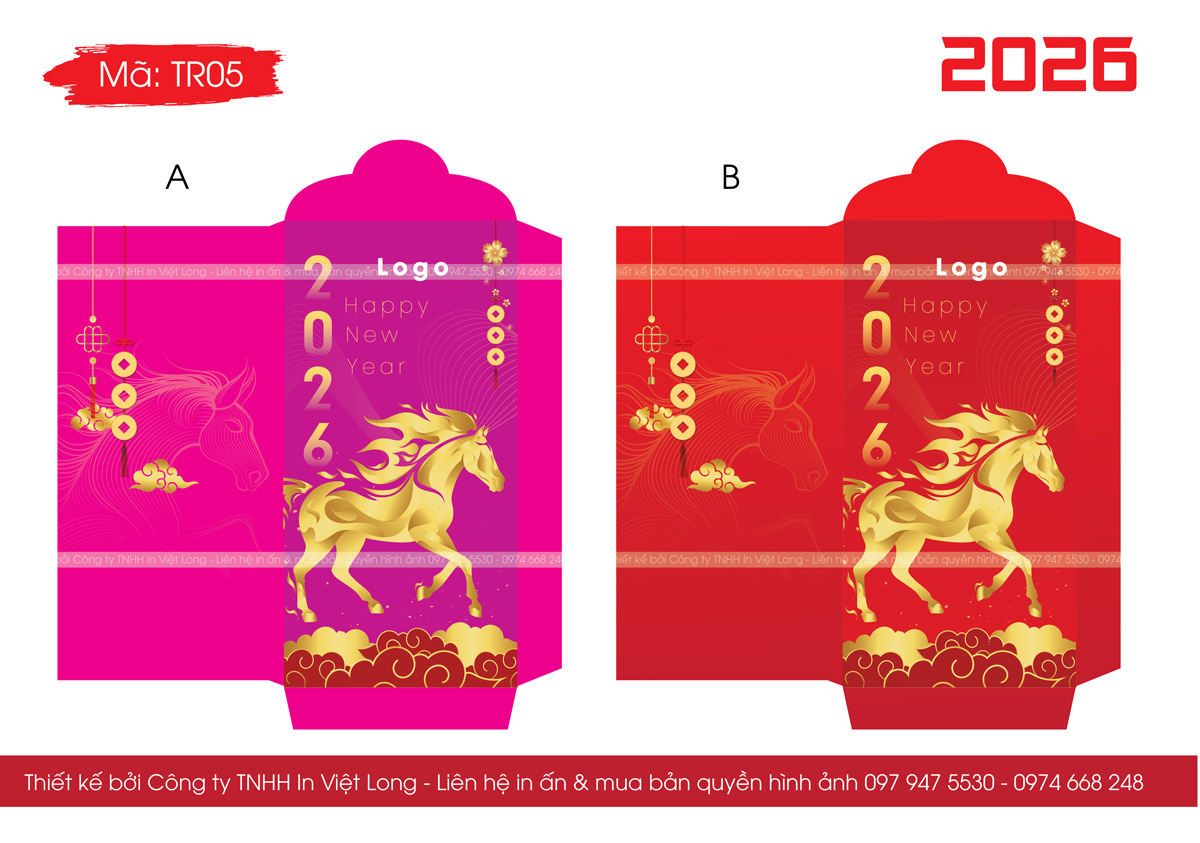 File thiết kế lì xì tông hồng, đỏ