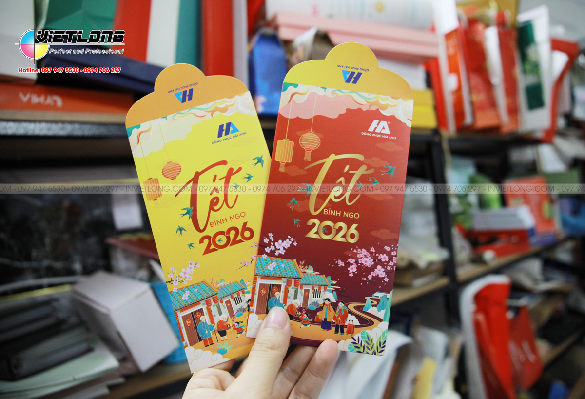 Bao lì xì Tết rẻ đẹp 2026