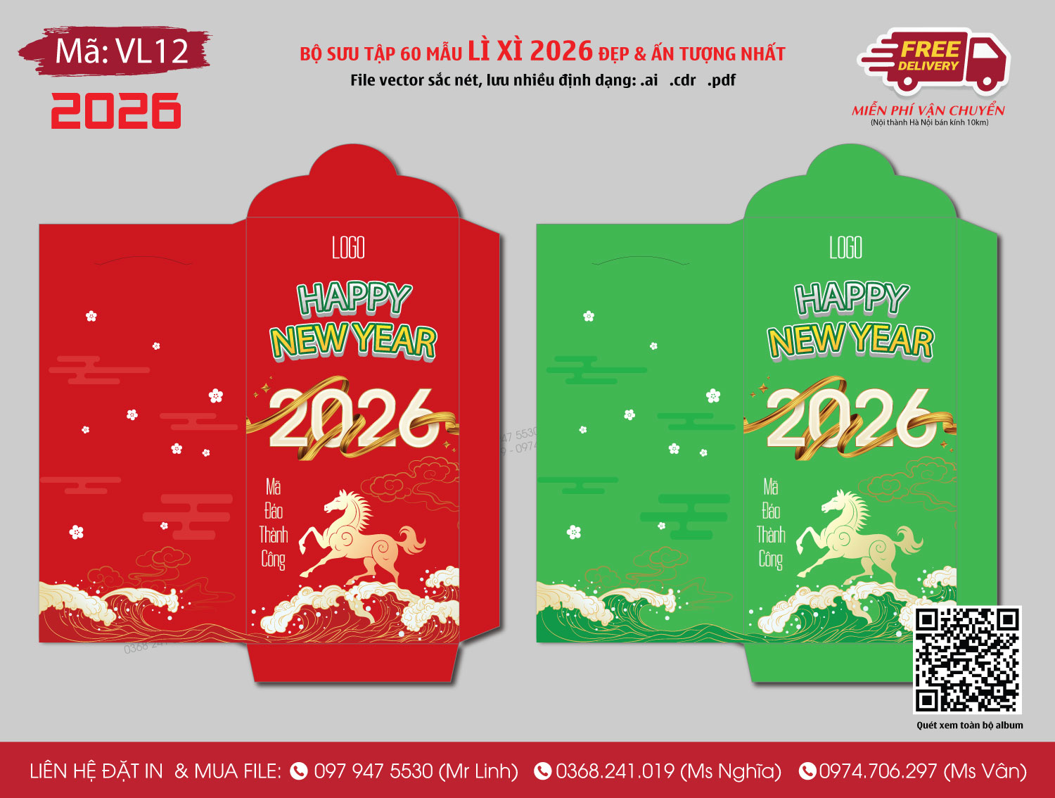 In lì xì Tết 2026