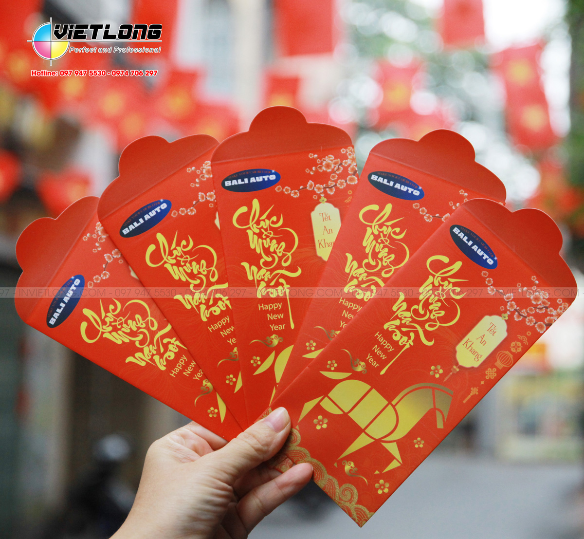 Mẫu lì xì Tết 2026 mới nhất