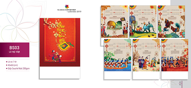 in lịch Tết giá rẻ