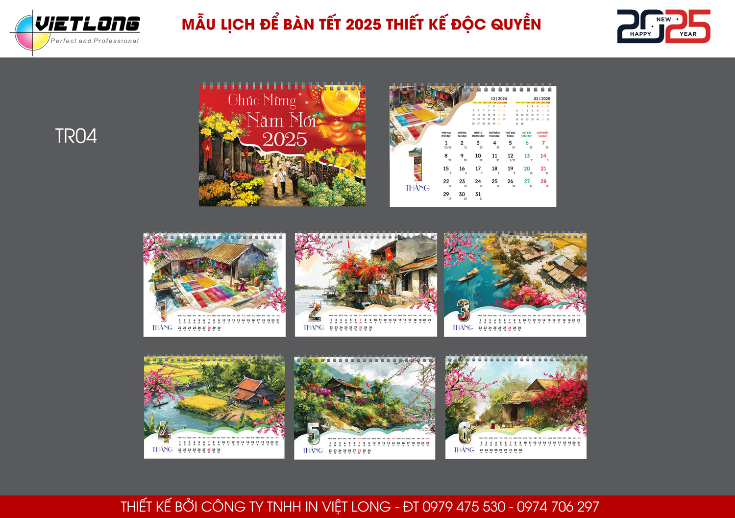 File lịch Tết để bàn 2025 đẹp