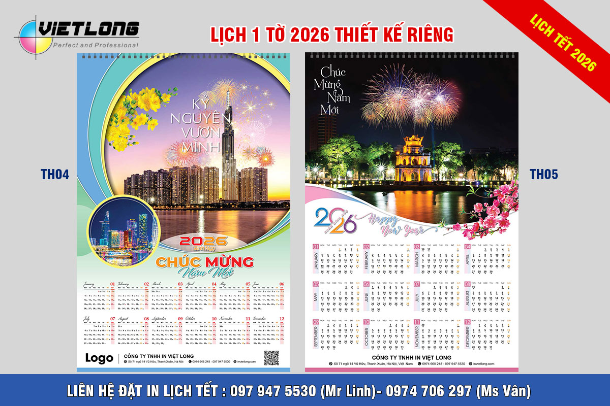 File lịch tết 1 tờ 2026 Bính Ngọ vector