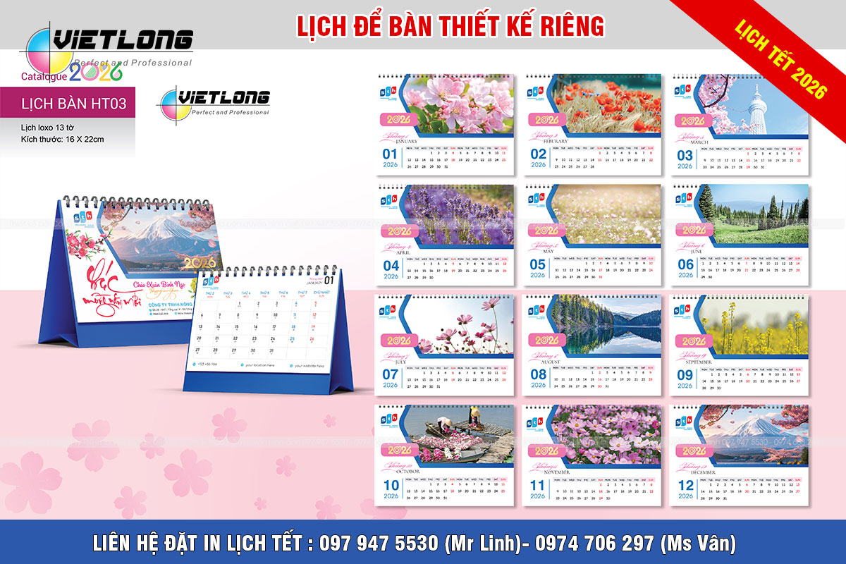 File in lịch để bàn thiết kế 2026 Bính ngọ