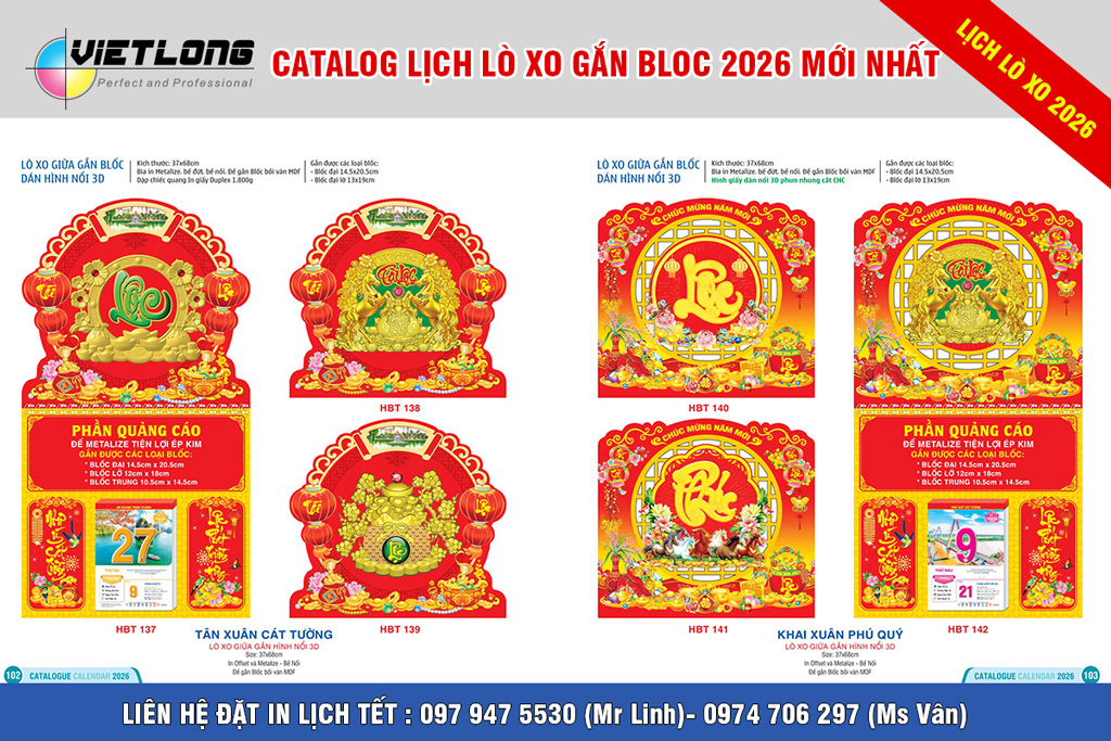 Mẫu bìa treo gắn bloc đại 2026