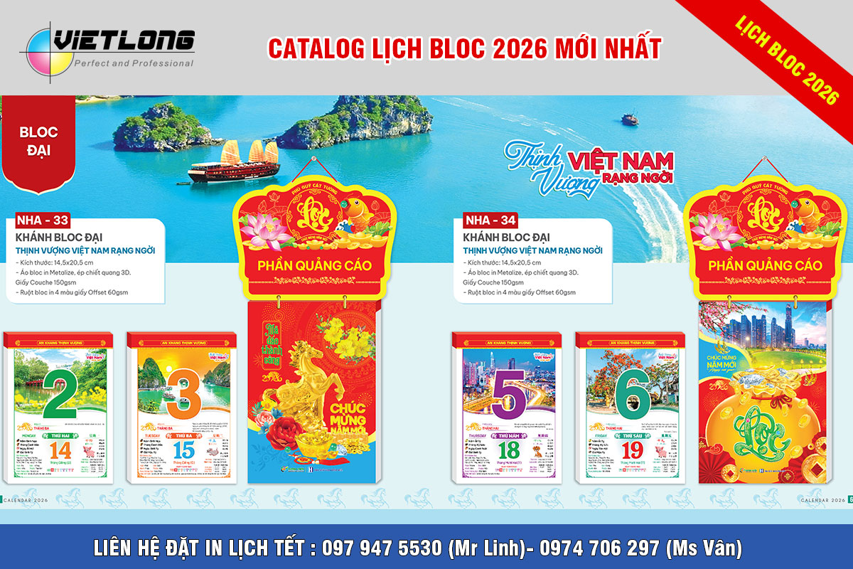 Mẫu bloc đại 2026 thịnh vượng việt nam