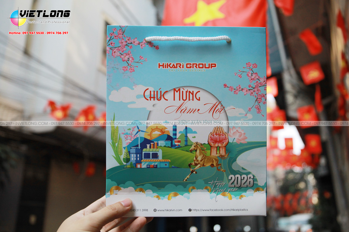 Túi đựng lịch để bàn