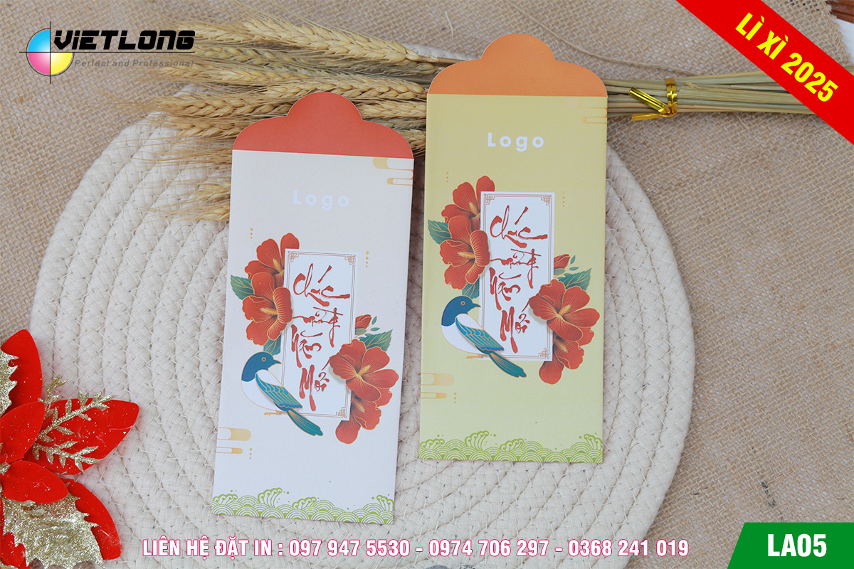 Mẫu lì xì 2025 LA05