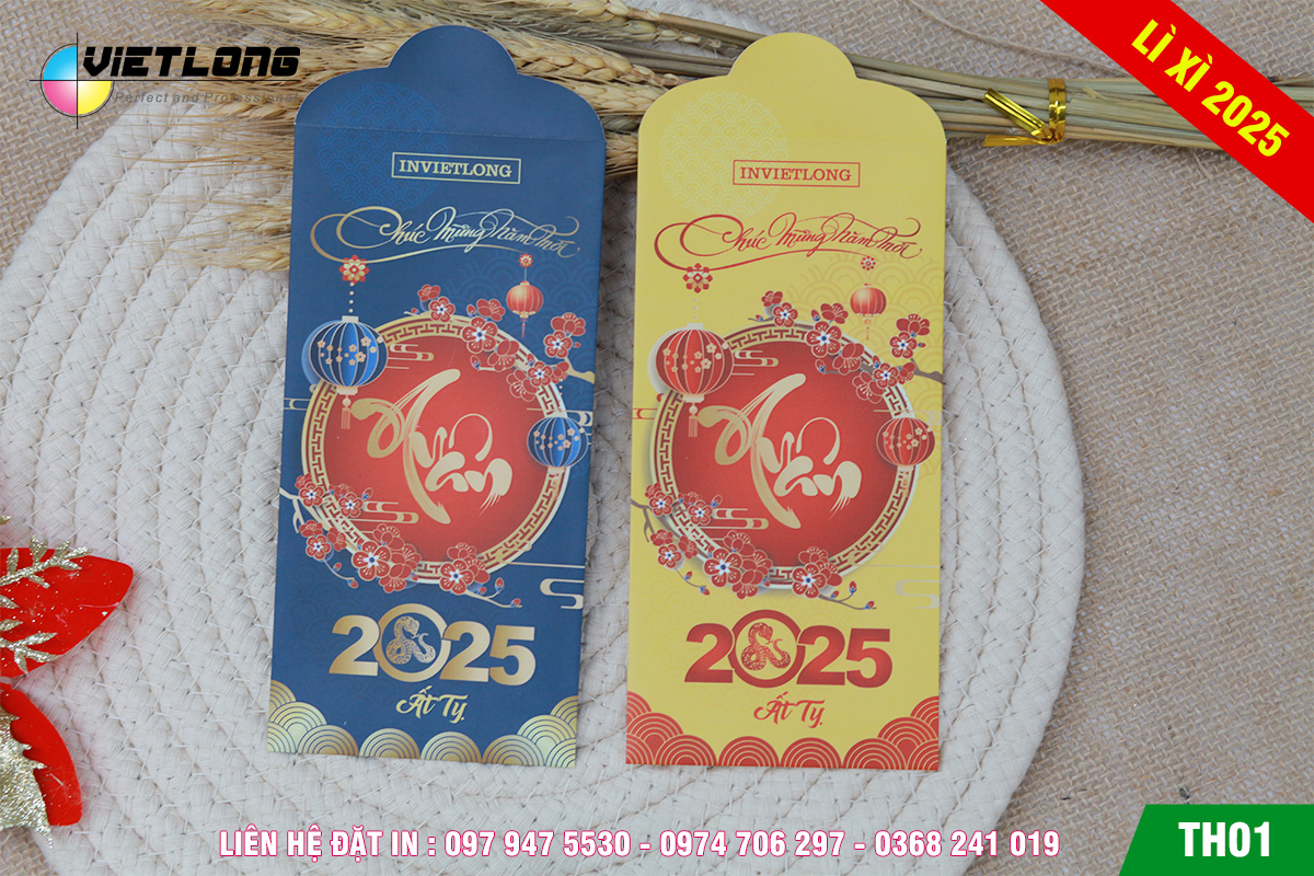 Mẫu lì xì 2025 TH01