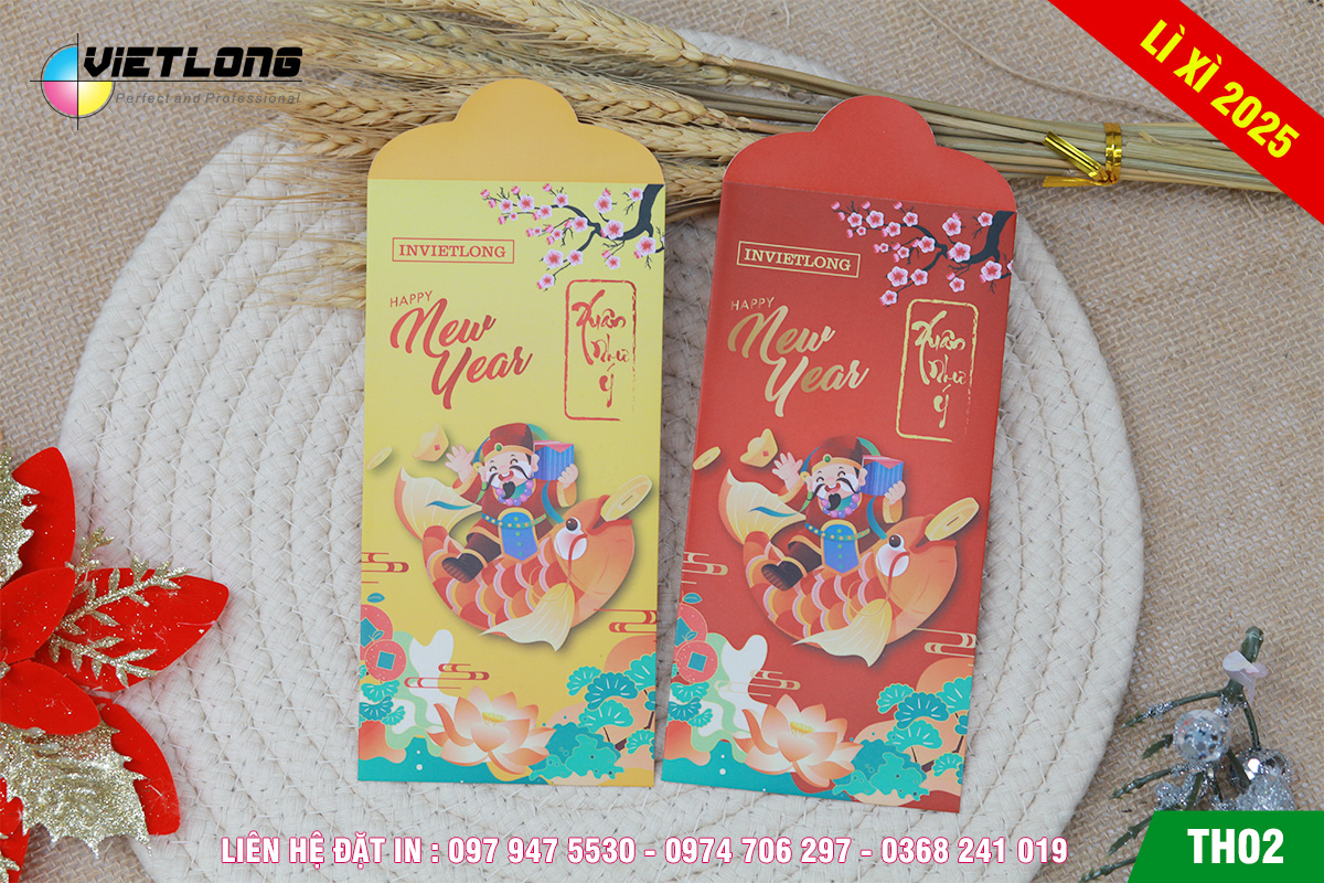 Mẫu lì xì 2025 TH02