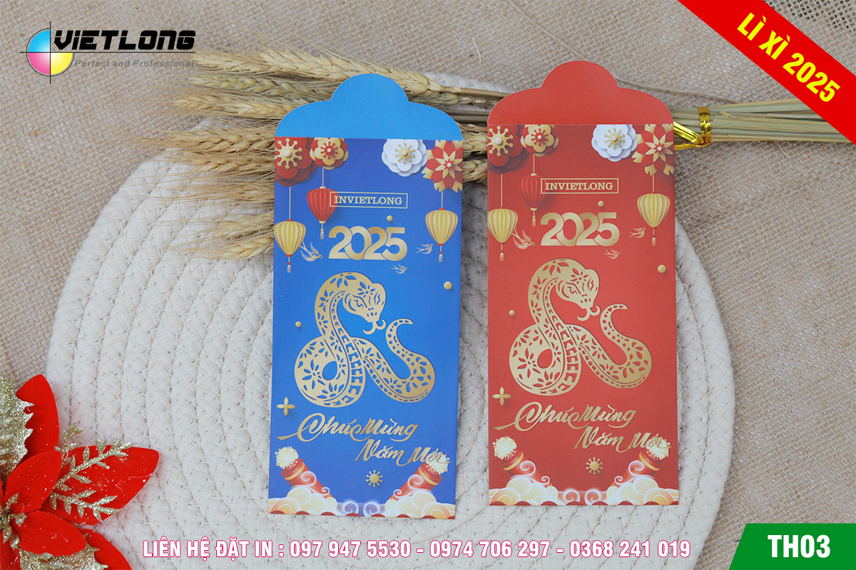 Mẫu lì xì 2025 TH03